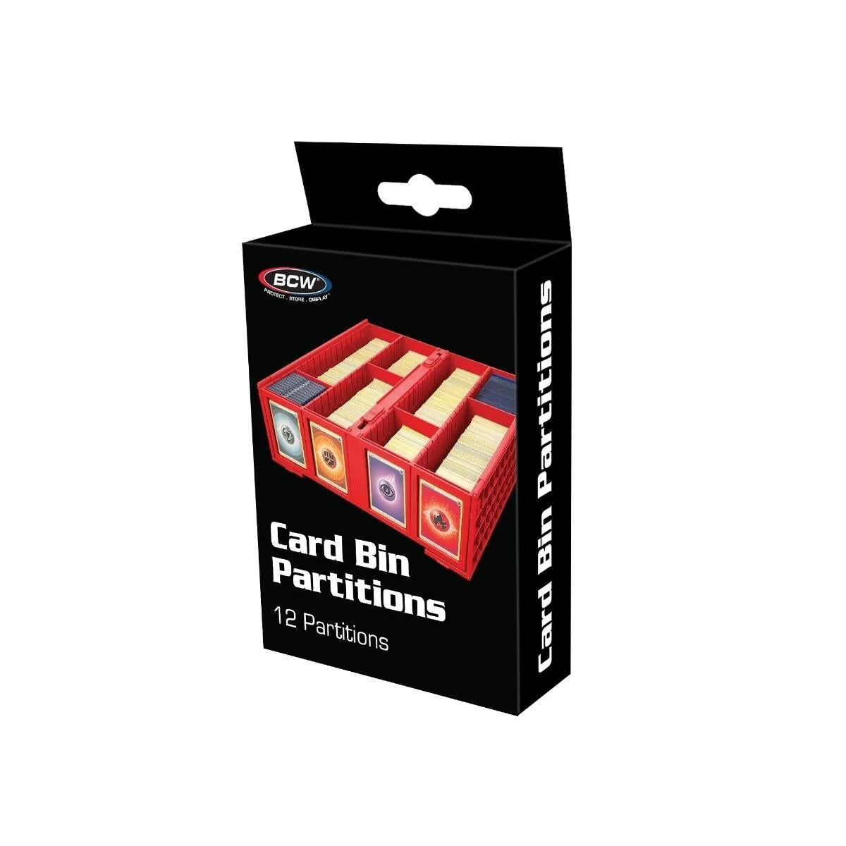Image for Collectible Card Bin Partitions - Red - Deck Boxes