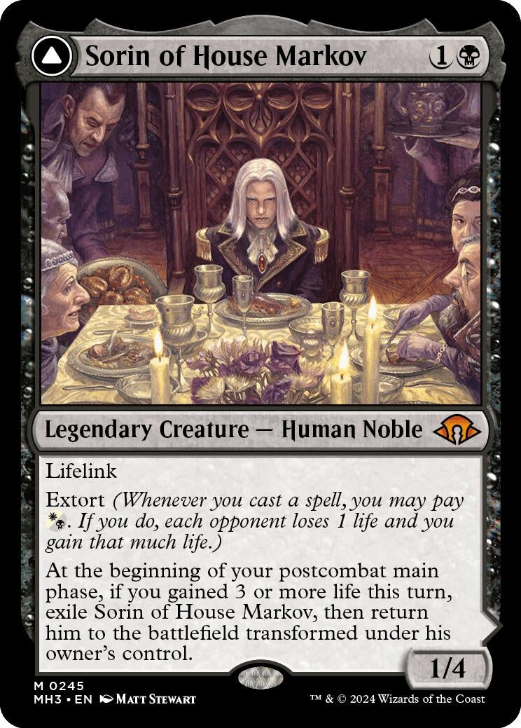 Sorin of House Markov (245) (Modern Horizons 3)