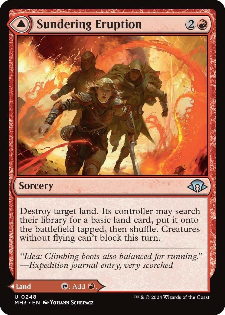 Sundering Eruption (248) (Modern Horizons 3)