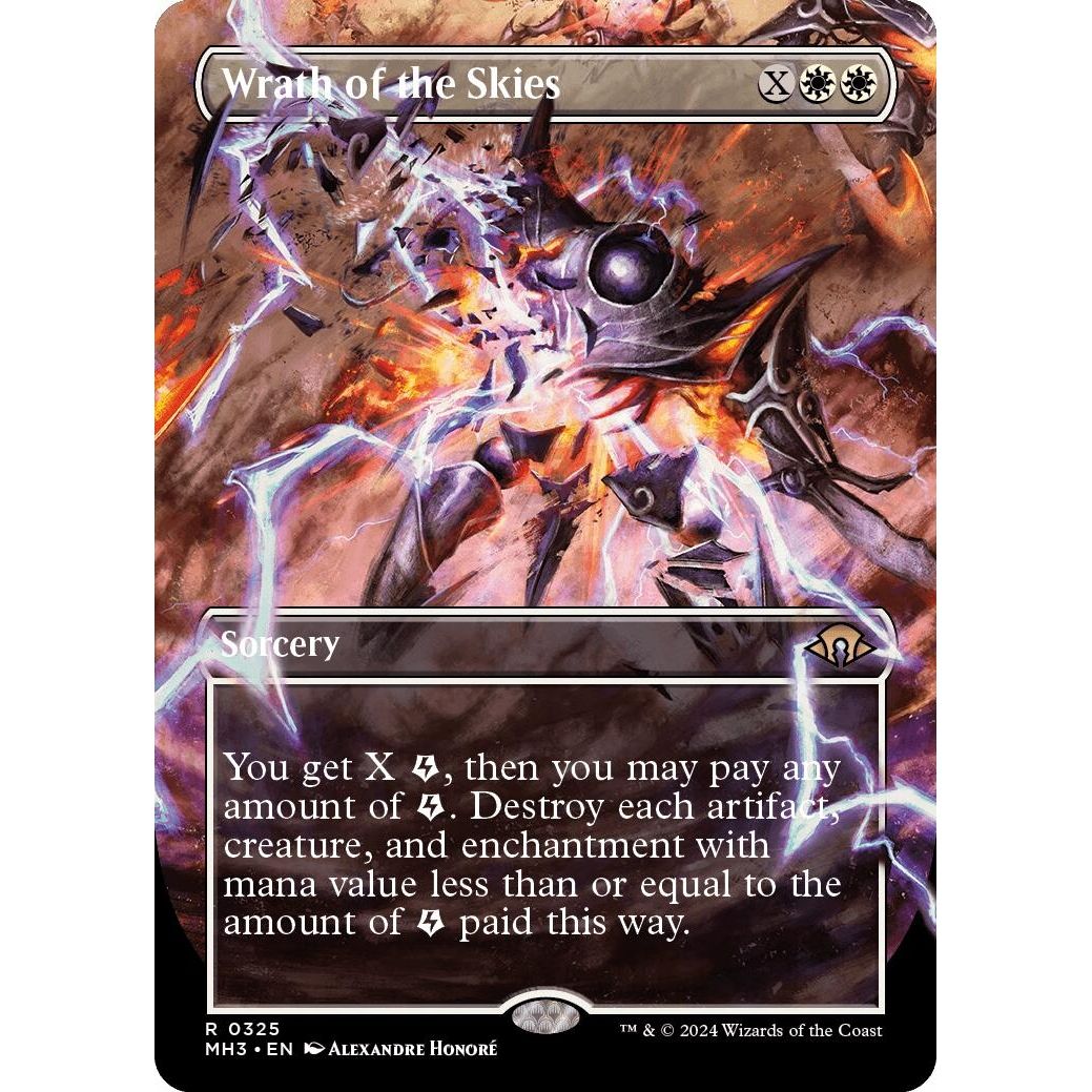 Wrath of the Skies (Borderless) (325) (Modern Horizons 3) - PokeBox USA