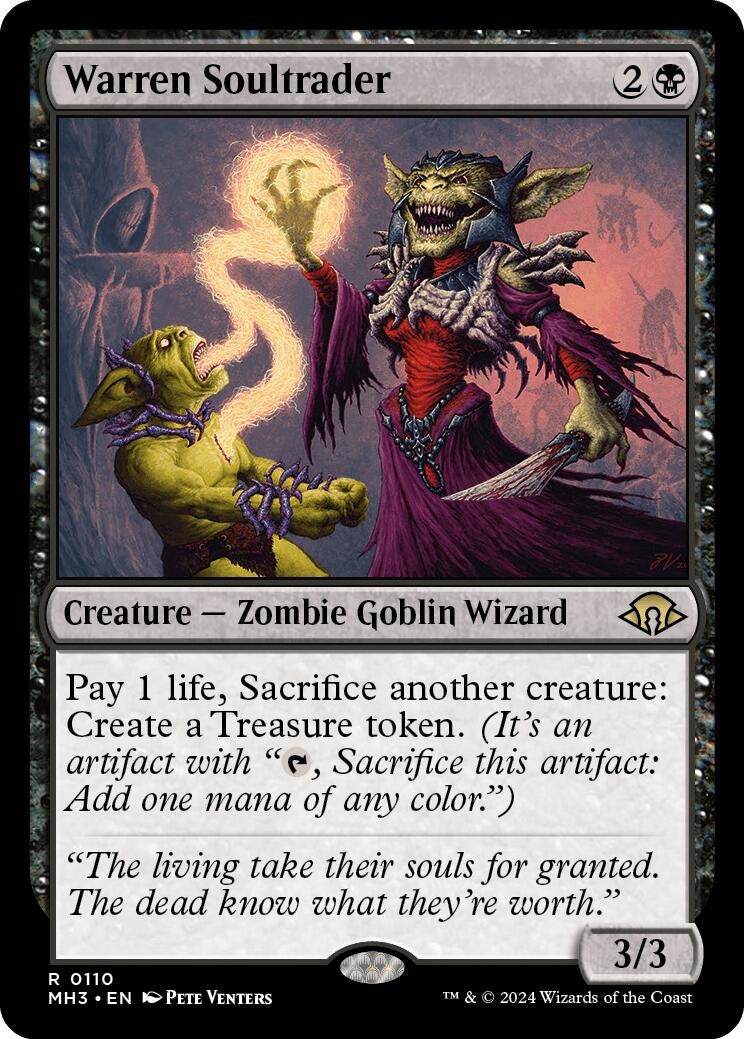 Warren Soultrader (110) (Modern Horizons 3)