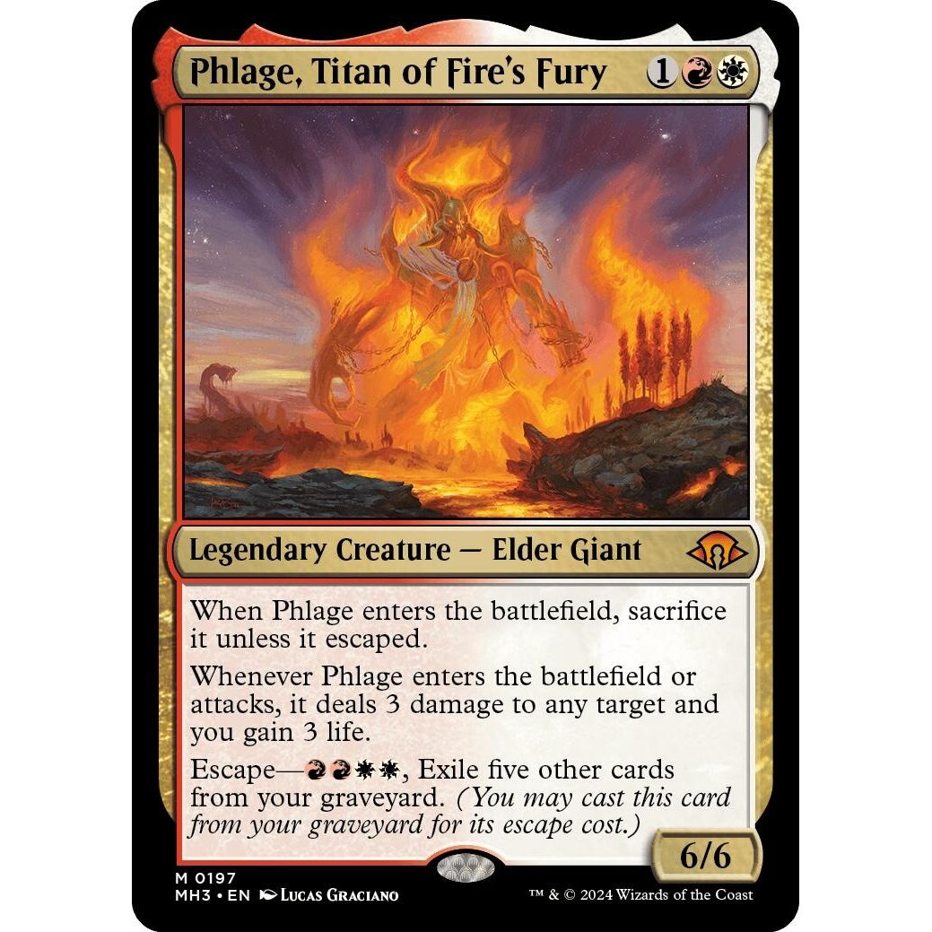 Phlage, Titan of Fire's Fury (197) (Modern Horizons 3) - PokeBox USA