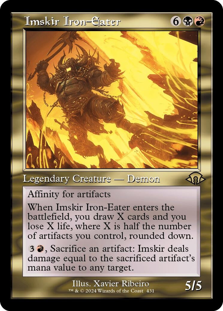 Imskir Iron-Eater (Retro Frame) (431) (Modern Horizons 3)