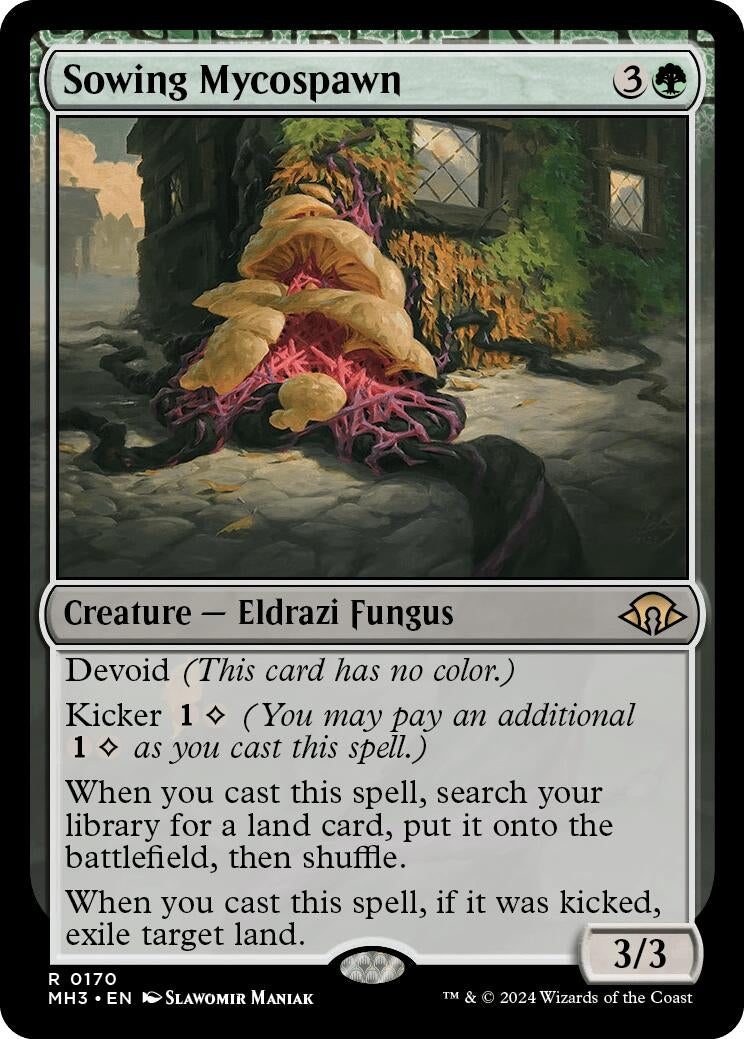 Sowing Mycospawn (170) (Modern Horizons 3)