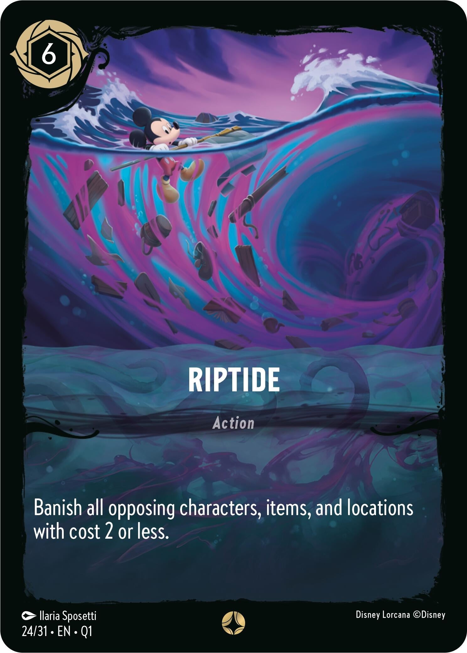 Image for Riptide (24/31) (Illumineer's Quest: Deep Trouble) (Q1) - Disney Lorcana