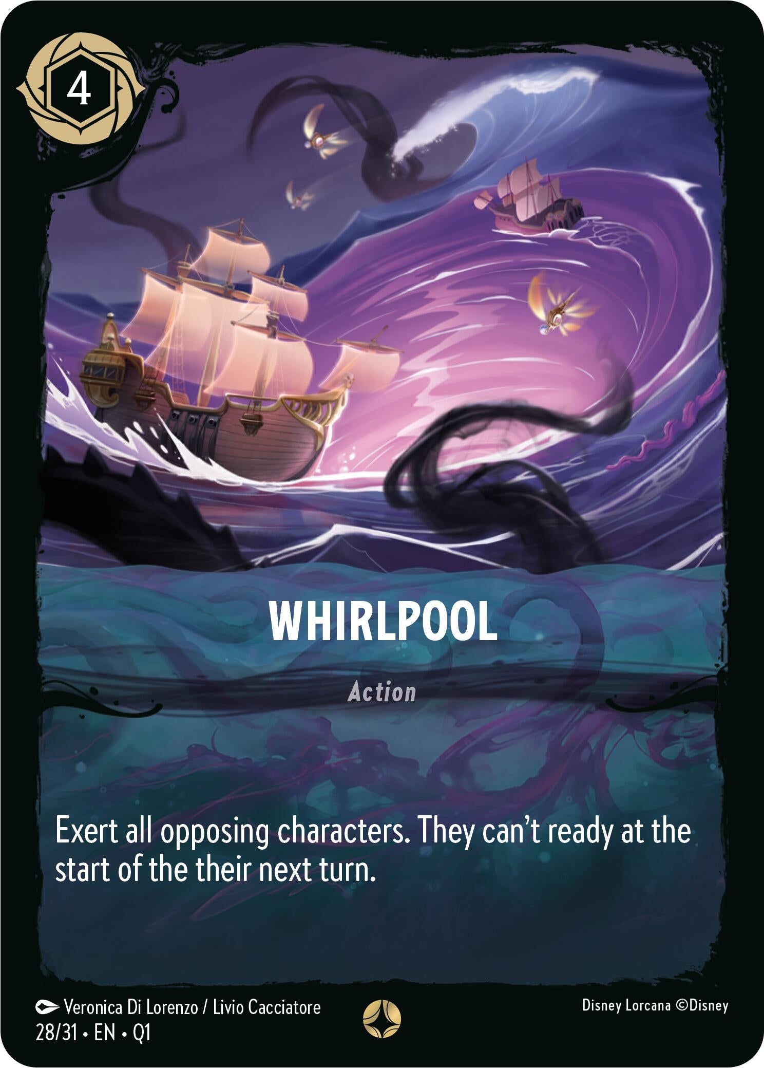 Image for Whirlpool (28/31) (Illumineer's Quest: Deep Trouble) (Q1) - Disney Lorcana