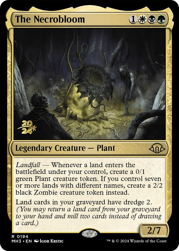 The Necrobloom (194) (Prerelease Cards)