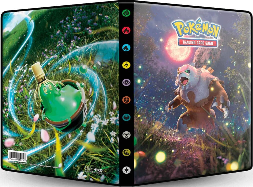 Image for Pokemon Scarlet and Violet Bloodmoon Ursaluna and Sinistcha 4-Pocket Portfolio - Storage Albums
