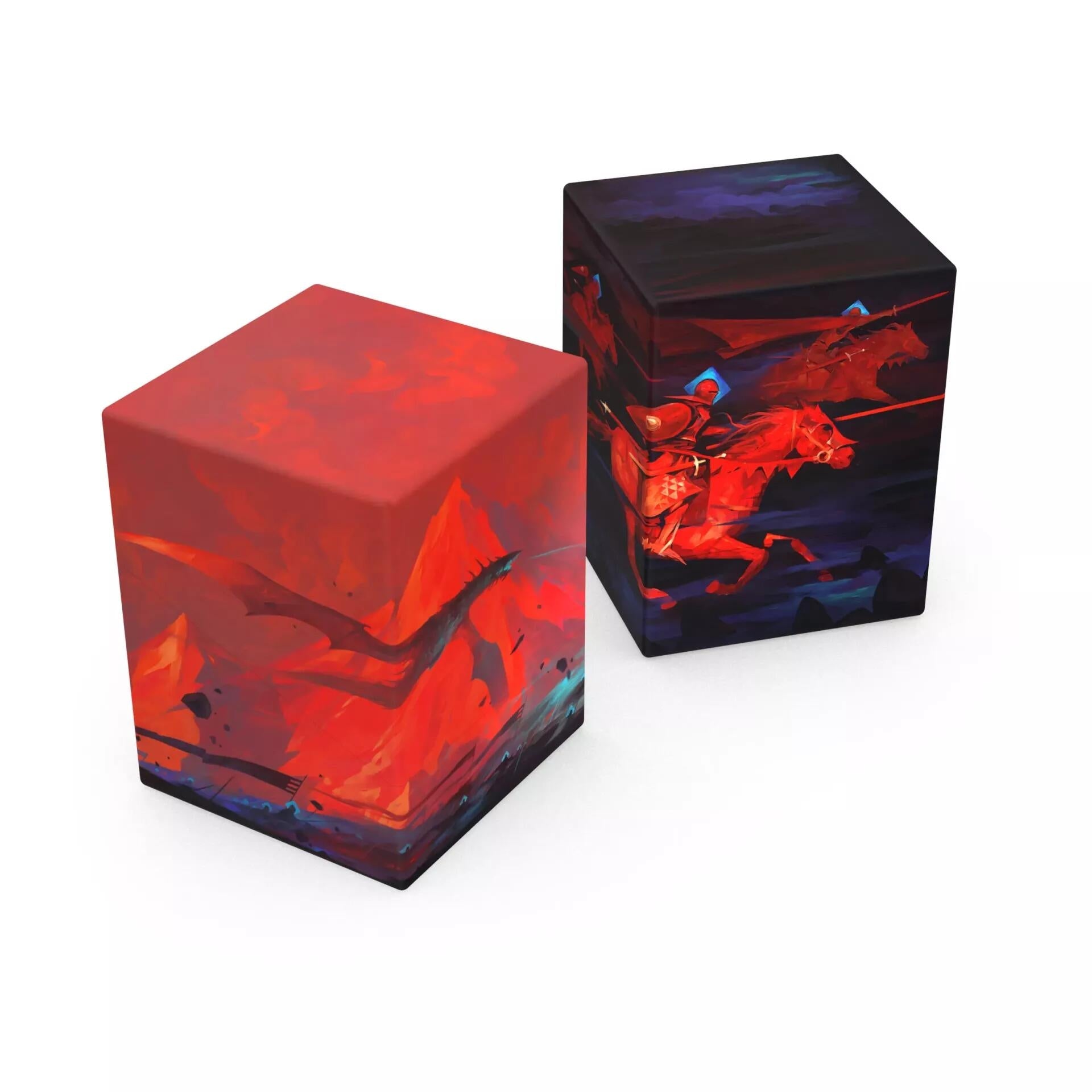 Image for Return To Earth Boulder Deck Case 100+: Dominik Mayer Crowned with Fire (2-Pack) - Deck Boxes