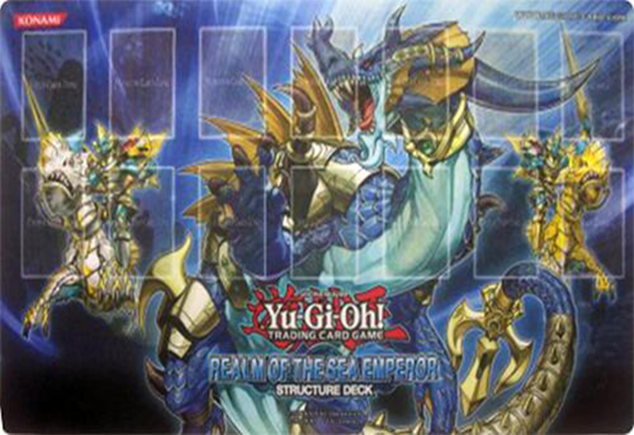 Image for Yu-Gi-Oh! 2012 Realm of the Sea Emperor Structure Deck Game Mat - Playmats