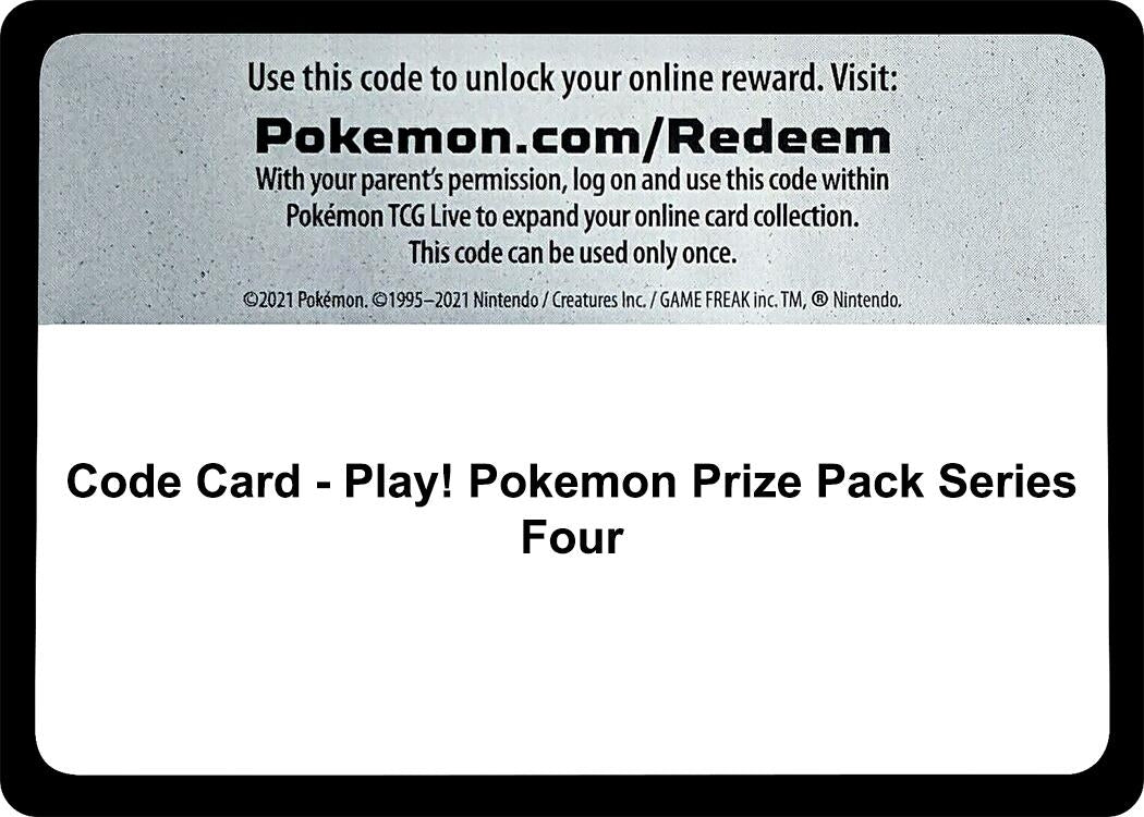 Image for Code Card - Play! Pokemon Prize Pack Series Four (Prize Pack Series Cards) - Pokemon