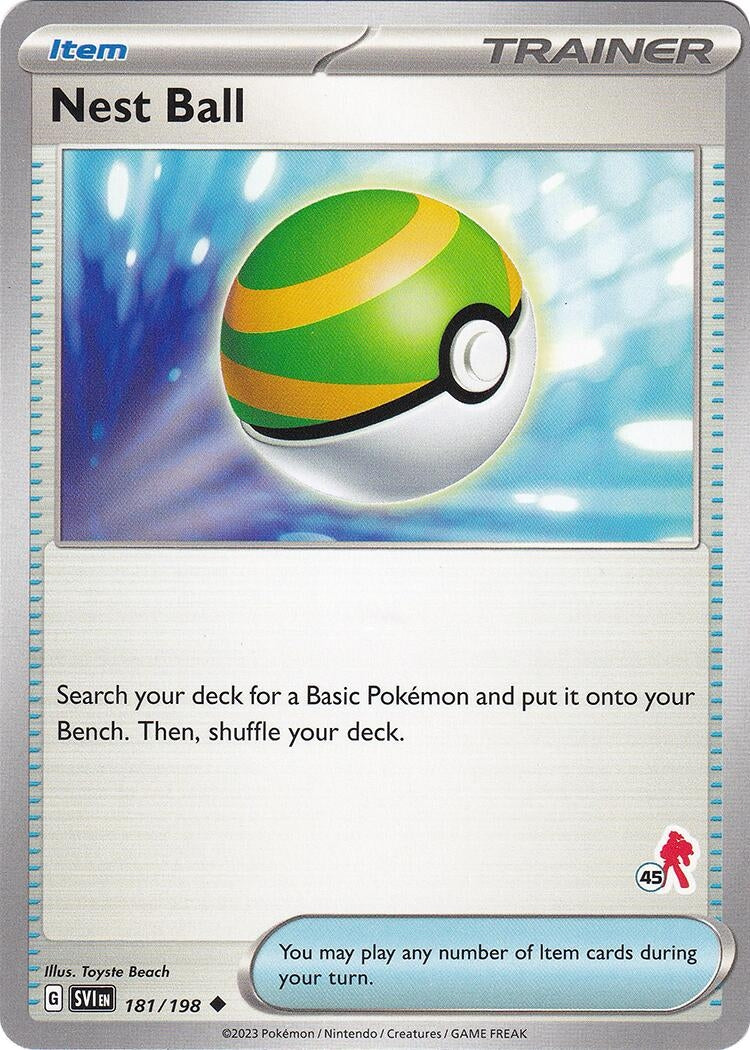 Image for Nest Ball - Armarouge 45 (181/198) (Battle Academy 2024) (BA24) - Pokemon