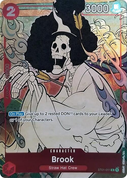 Image for Brook (English Version 1st Anniversary Set) (ST01-011) (One Piece Promotion Cards) (OP-PR) - One Piece Card Game
