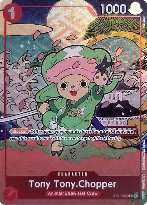 Image for Tony Tony.Chopper (English Version 1st Anniversary Set) (ST01-006) (One Piece Promotion Cards) (OP-PR) - One Piece Card Game