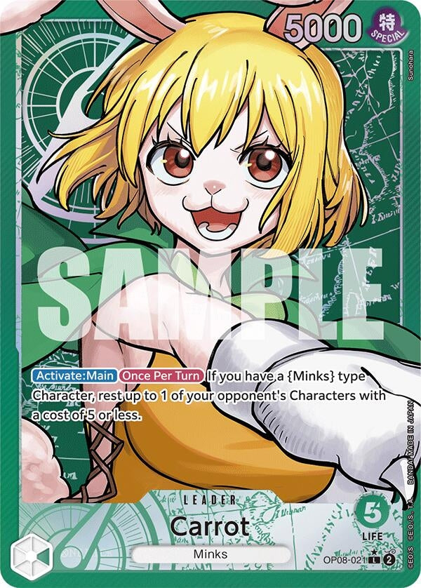 Image for Carrot (021) (Parallel) (OP08-021) (Two Legends) (OP08) - One Piece Card Game
