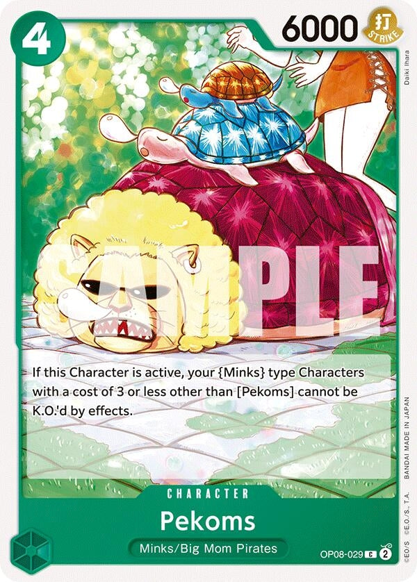 Image for Pekoms (OP08-029) (Two Legends) (OP08) - One Piece Card Game