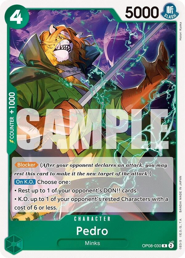 Image for Pedro (OP08-030) (Two Legends) (OP08) - One Piece Card Game