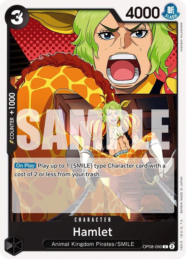 Image for Hamlet (OP08-090) (Two Legends) (OP08) - One Piece Card Game