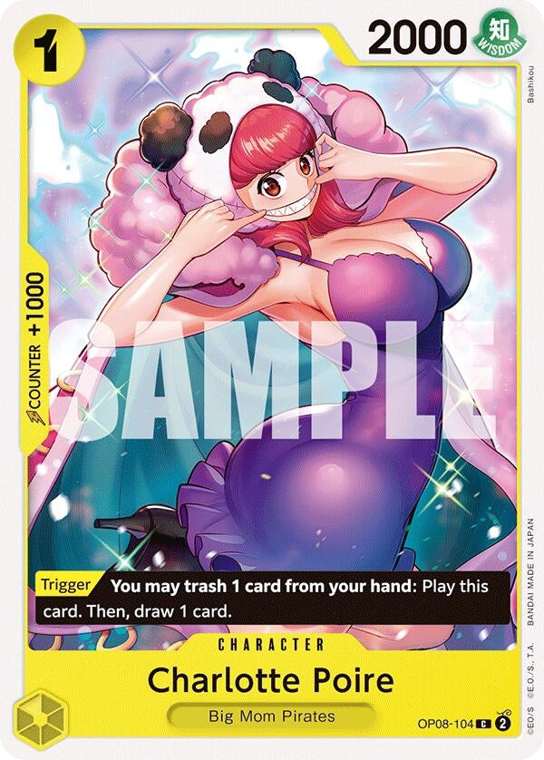 Image for Charlotte Poire (OP08-104) (Two Legends) (OP08) - One Piece Card Game