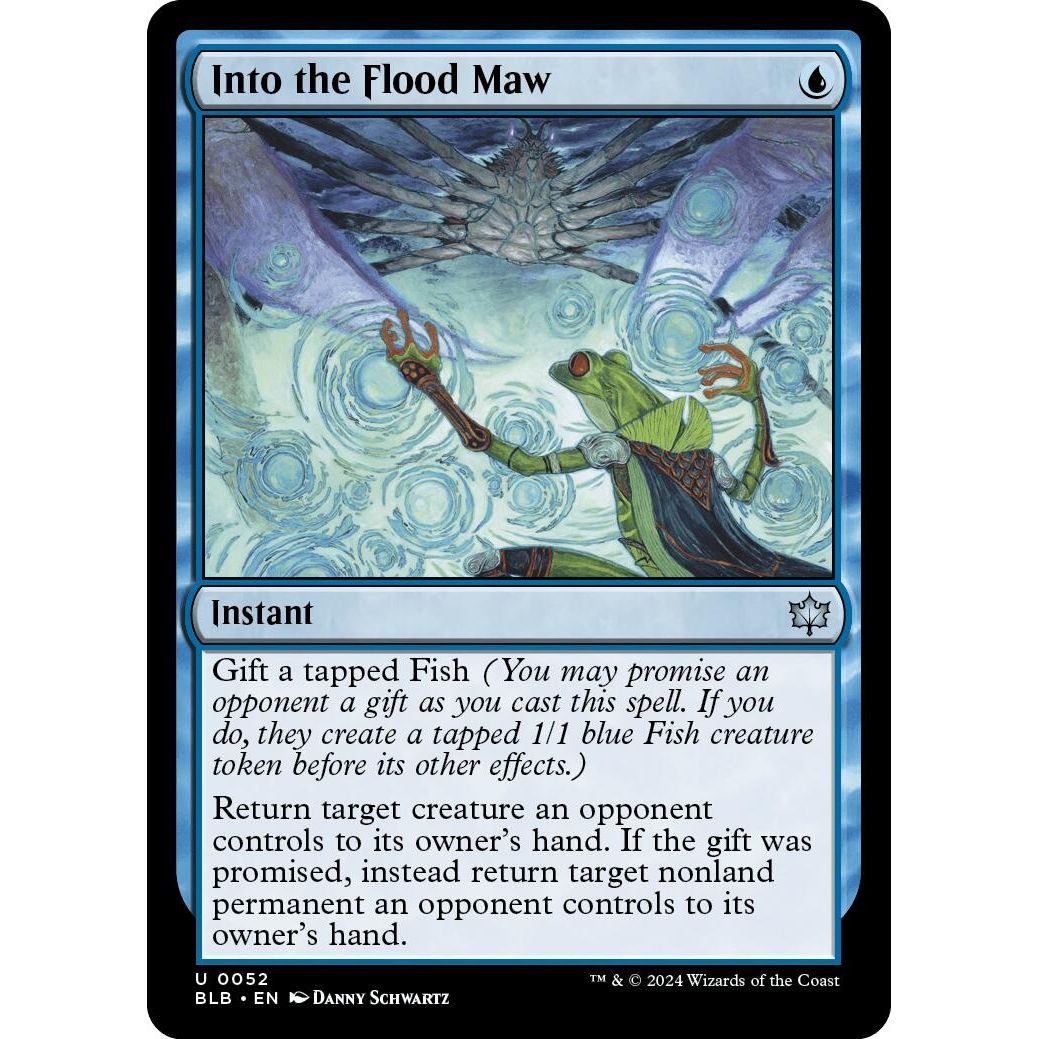 Into the Flood Maw (52) (Bloomburrow) - PokeBox USA
