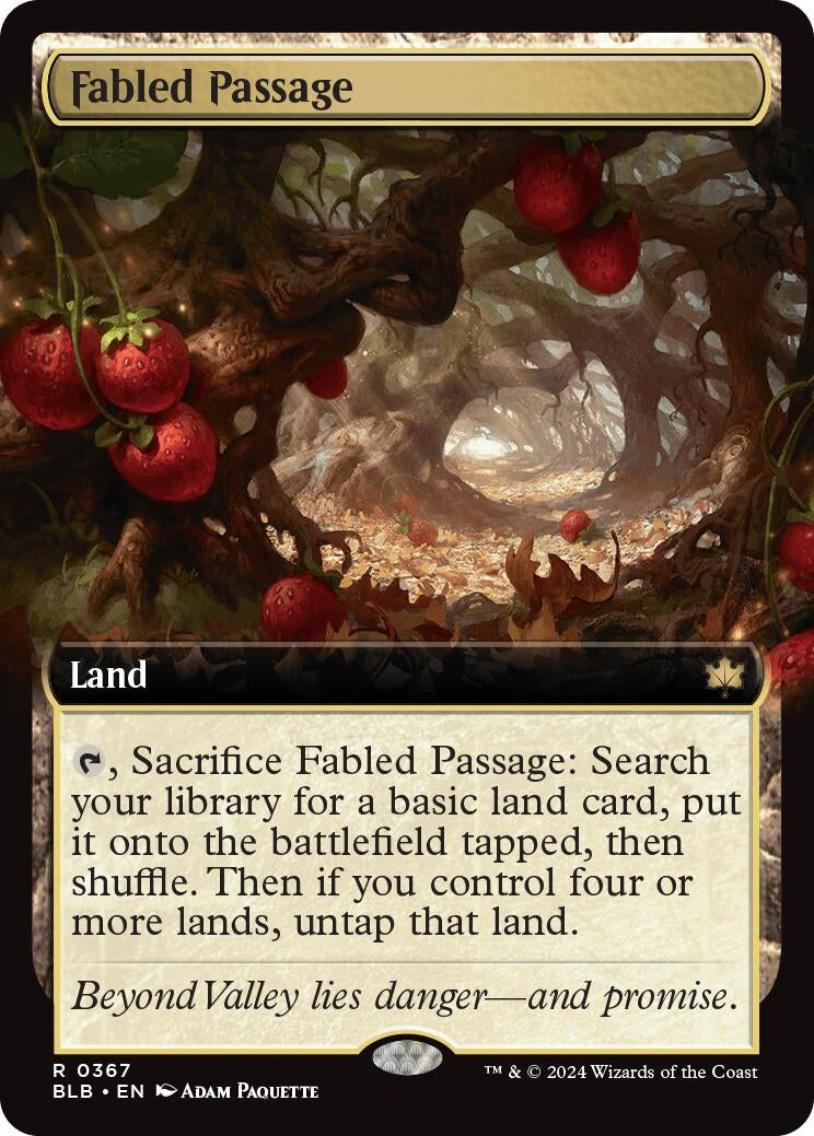 Fabled Passage (Extended Art) (367) (Bloomburrow) - PokeBox USA