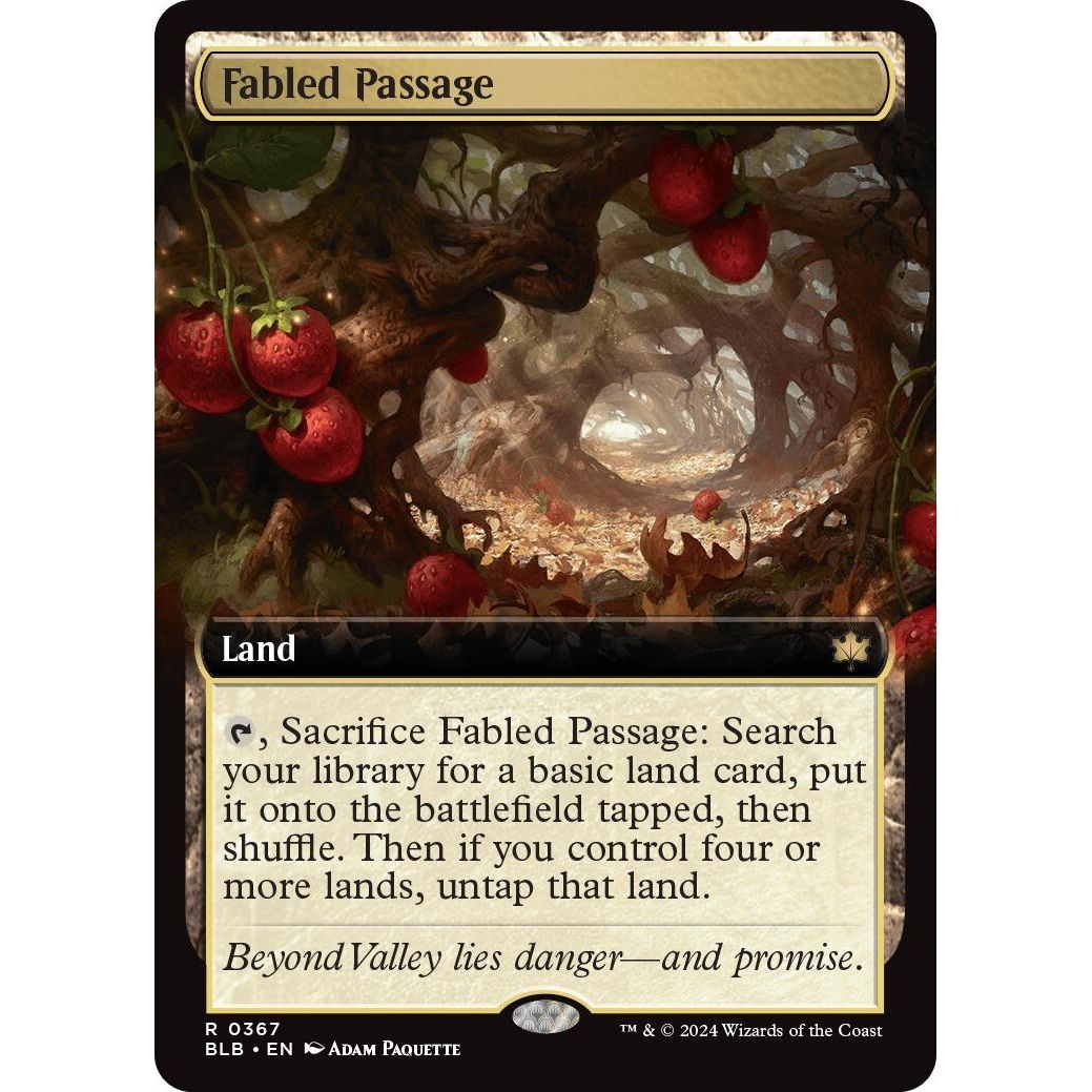 Fabled Passage (Extended Art) (367) (Bloomburrow) - PokeBox USA