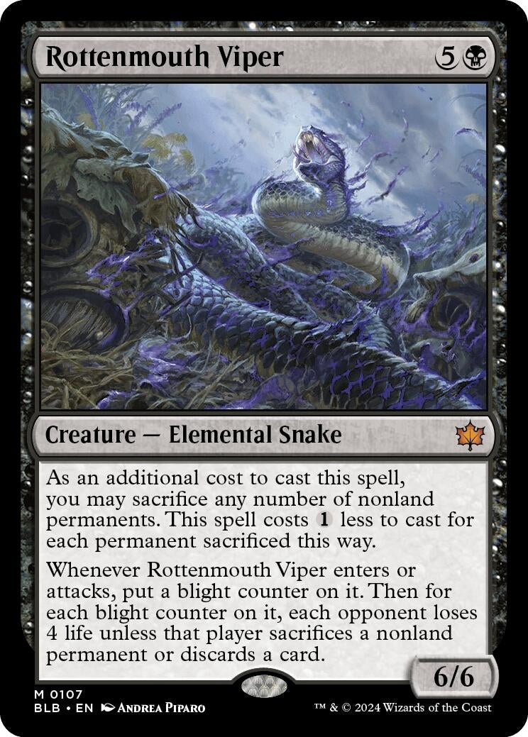 Rottenmouth Viper (107) (Bloomburrow) - PokeBox USA