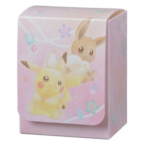Image for Pokemon Center Japan Exclusive: Pikachu & Eevee Jewel Deck Box - Deck Boxes