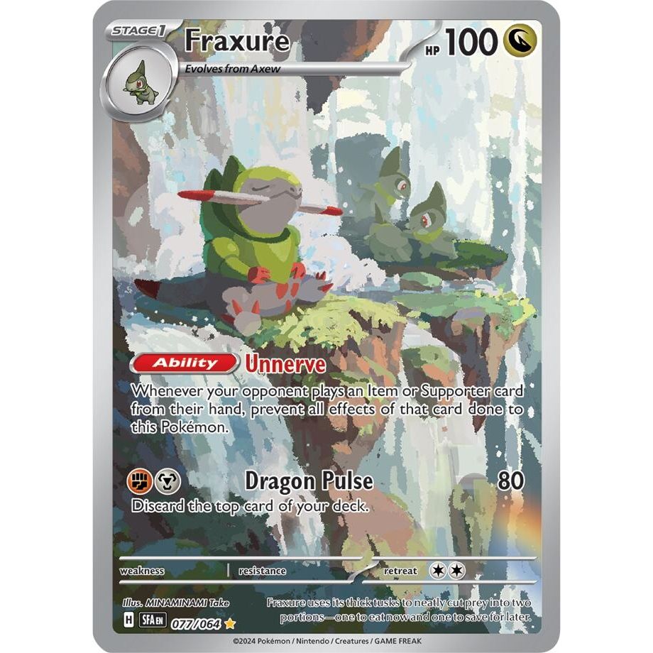 Image for Fraxure (077/064) (SV: Shrouded Fable) - Pokemon