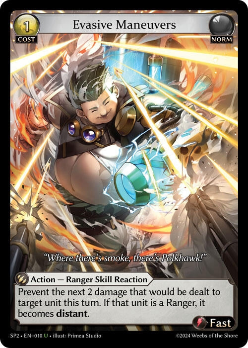 Image for Evasive Maneuvers (010) (Supporter Pack 2) (SP2) - Grand Archive TCG