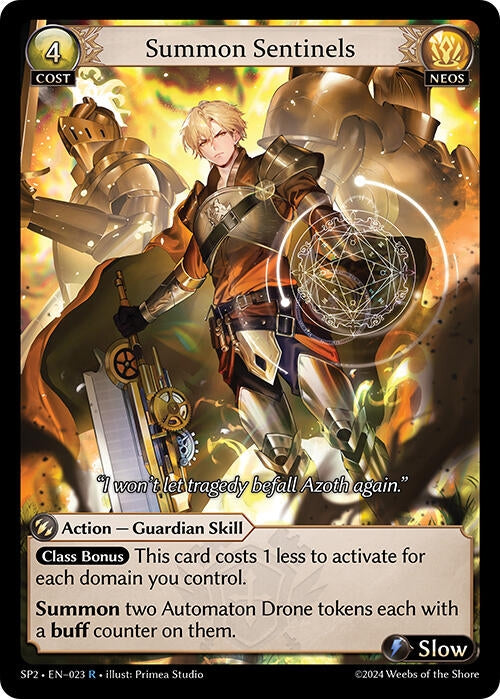 Summon Sentinels (023) (Supporter Pack 2)