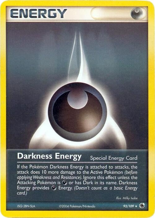 Image for Darkness Energy (Special) - 93/109 (No E-Reader) (93/109) (Deck Exclusives) (PR) - Pokemon