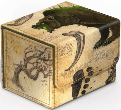 Image for Magic: The Gathering Bloomburrow Sidewinder 100+ Xenoskin Deck Box - Lumra, Bellow of the Woods - Deck Boxes