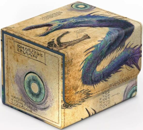 Image for Magic: The Gathering Bloomburrow Sidewinder 100+ Xenoskin Deck Box - Eluge, the Shoreless Sea - Deck Boxes