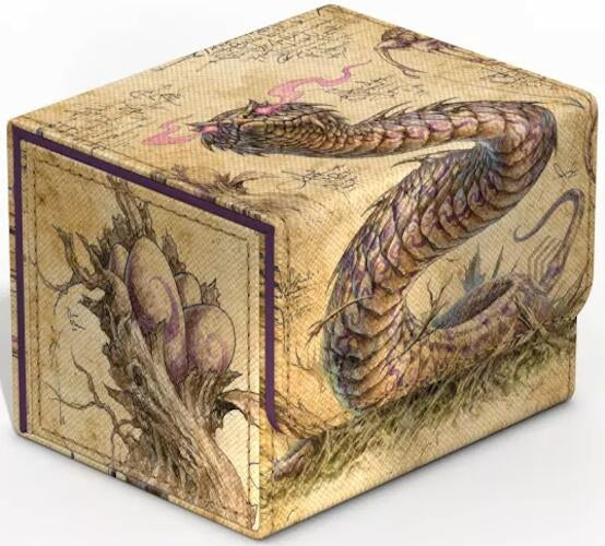 Image for Magic: The Gathering Bloomburrow Sidewinder 100+ Xenoskin Deck Box - Rottenmouth Viper - Deck Boxes