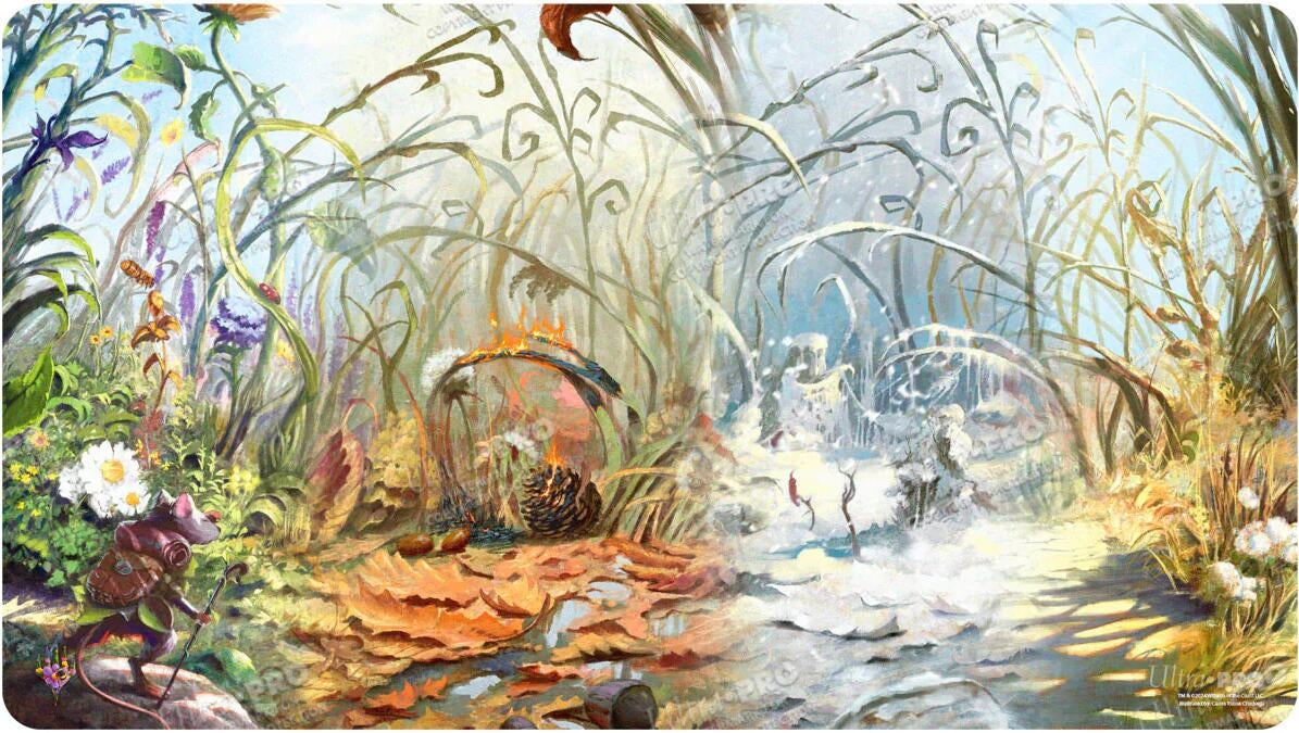 Image for Bloomburrow Standard Gaming Playmat for Magic: The Gathering - Plains (Four Seasons) - Playmats