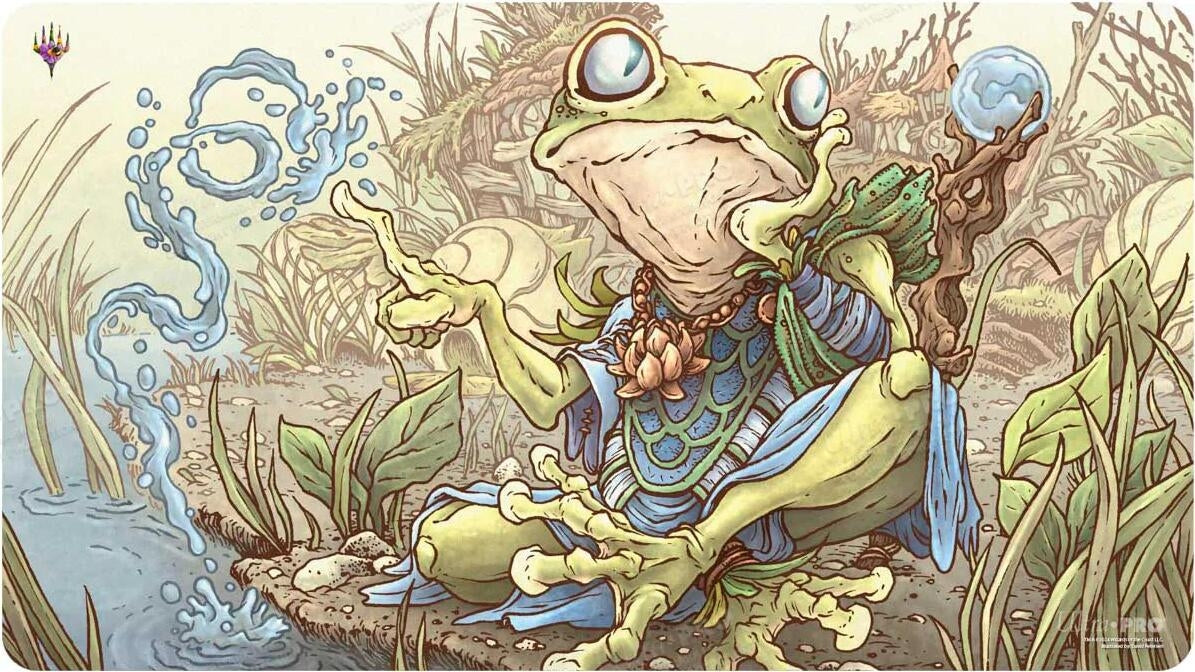 Image for Bloomburrow Playmat for Magic: The Gathering - Helga, Skittish Seer - Playmats