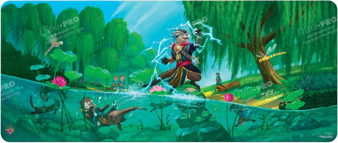Image for Bloomburrow 6ft Table Key Artwork Playmat for Magic: The Gathering - Ral, Crackling Wit - Playmats
