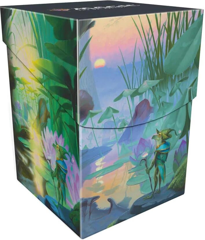 Image for Bloomburrow Island (Summer) 100+ Deck Box for Magic: The Gathering - Deck Boxes
