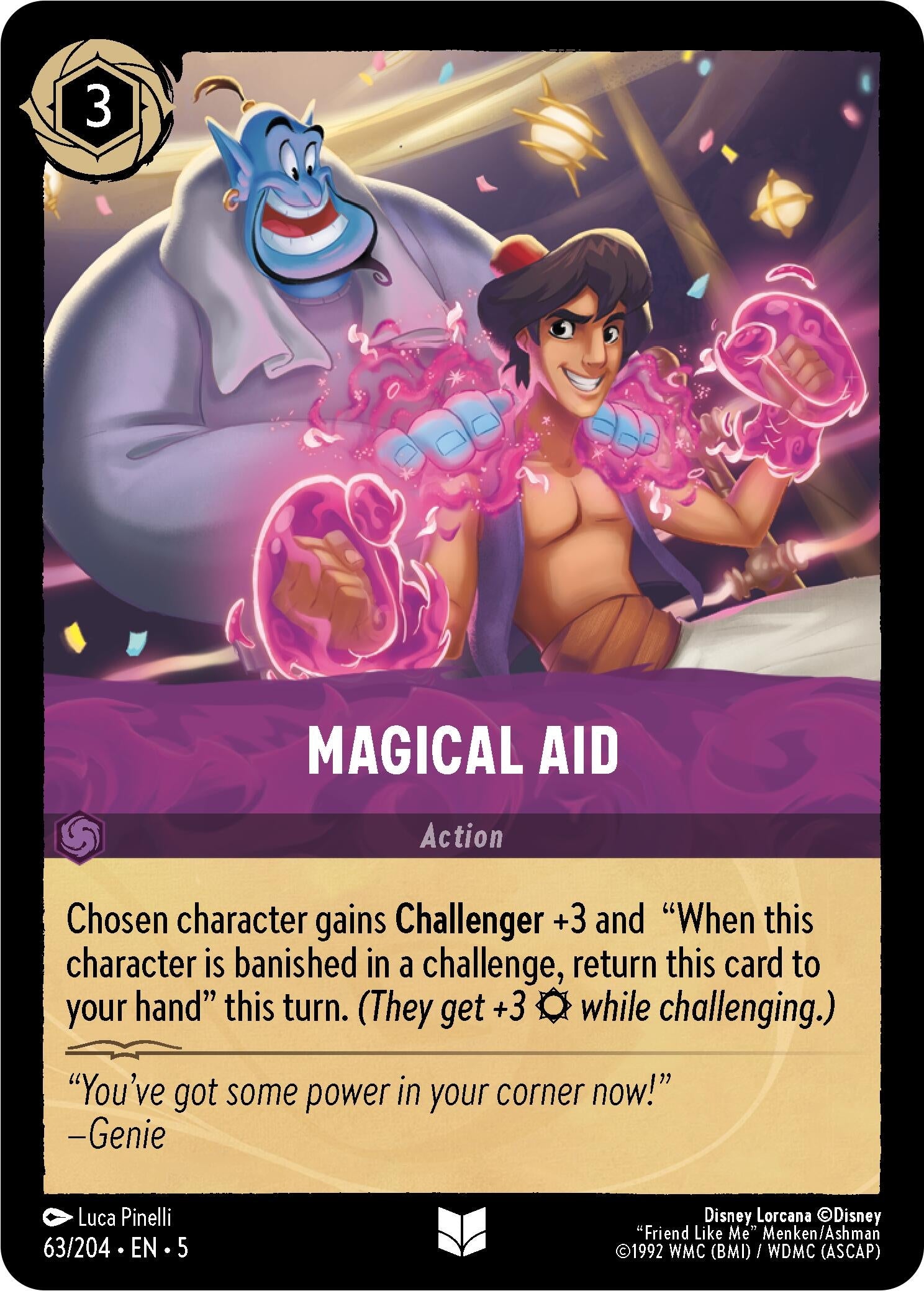 Image for Magical Aid (63/204) (Shimmering Skies) (5) - Disney Lorcana