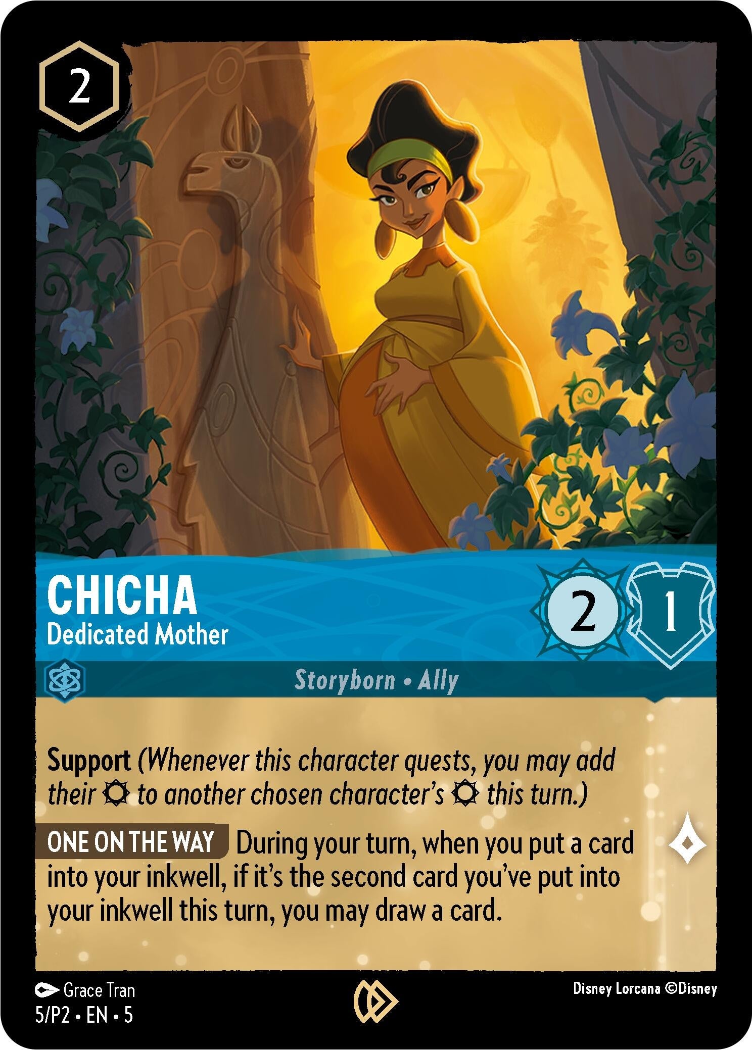 Image for Chicha - Dedicated Mother (5) (Disney Lorcana Promo Cards) (DLPC) - Disney Lorcana