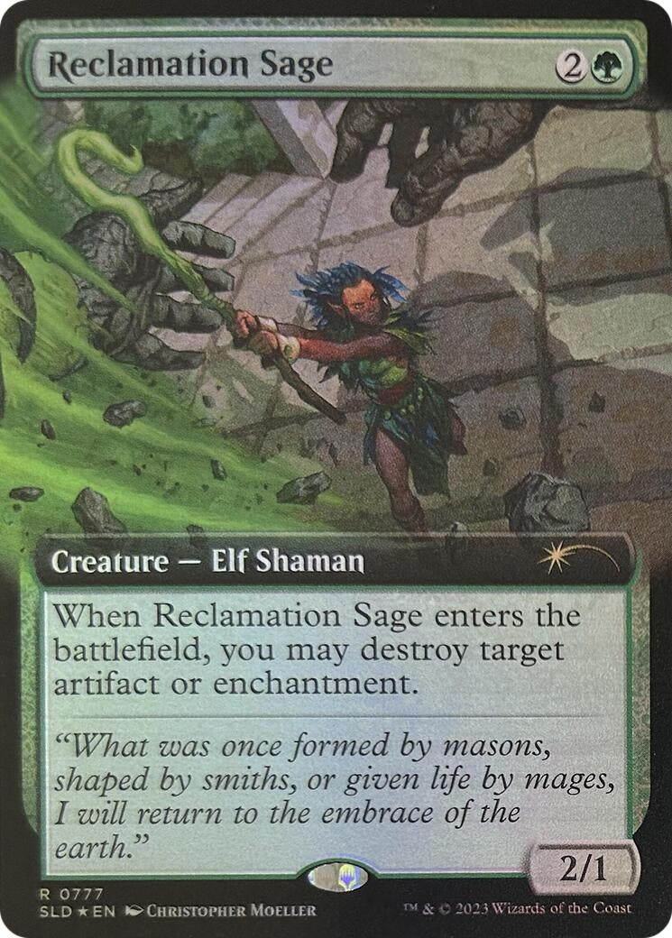 Reclamation Sage (Extended Art) (777) (Secret Lair Drop Series)