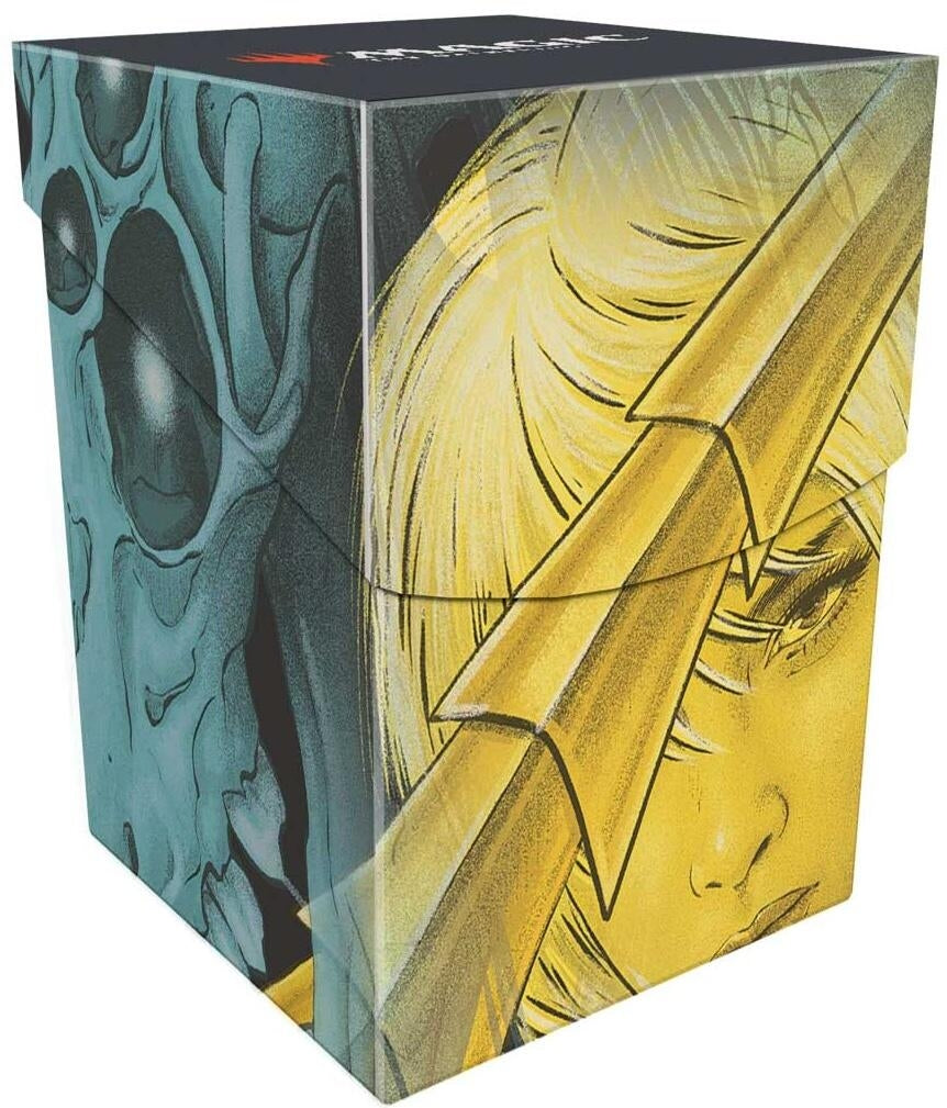 Image for Duskmourn The Wandering Rescuer - Double Exposure Alt 100+ Deck Box for Magic: The Gathering - Deck Boxes