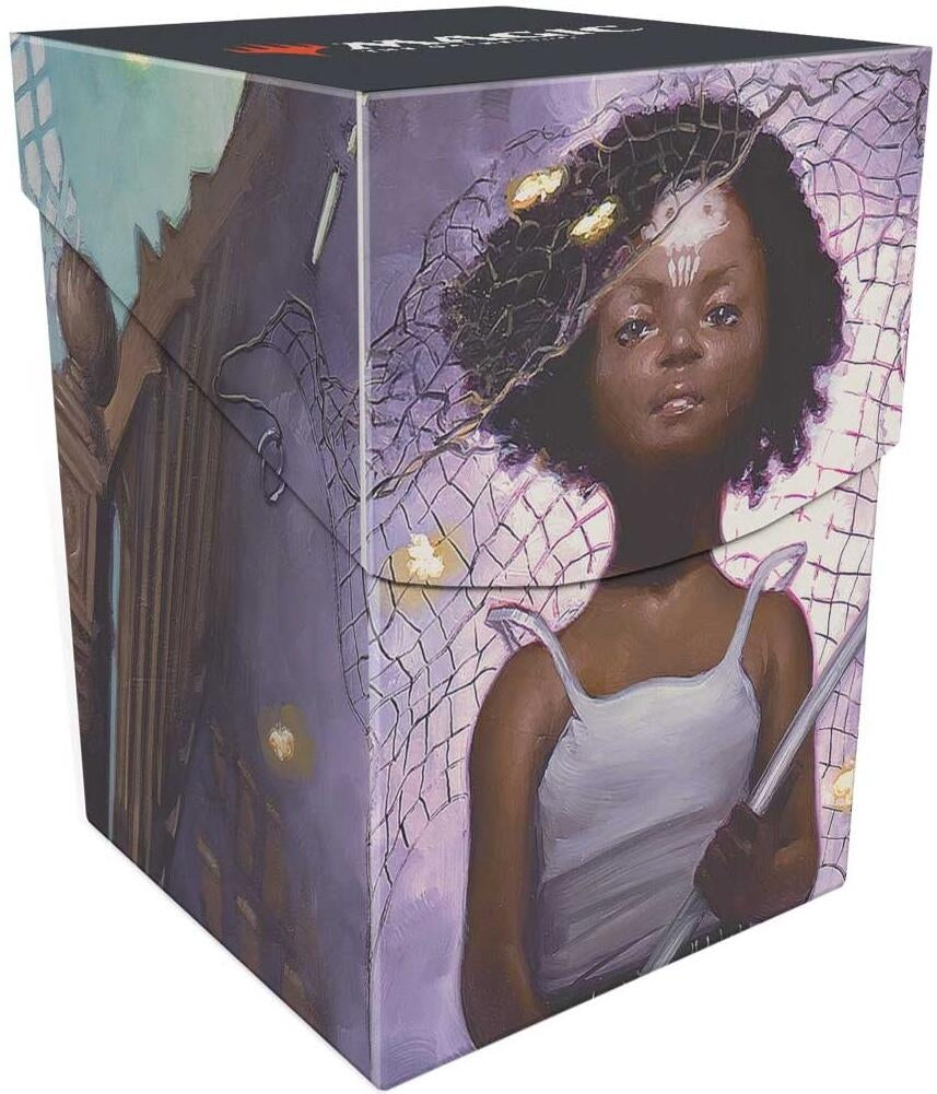 Image for Duskmourn Aminatou, Veil Piercer 100+ Deck Box for Magic: The Gathering - Deck Boxes