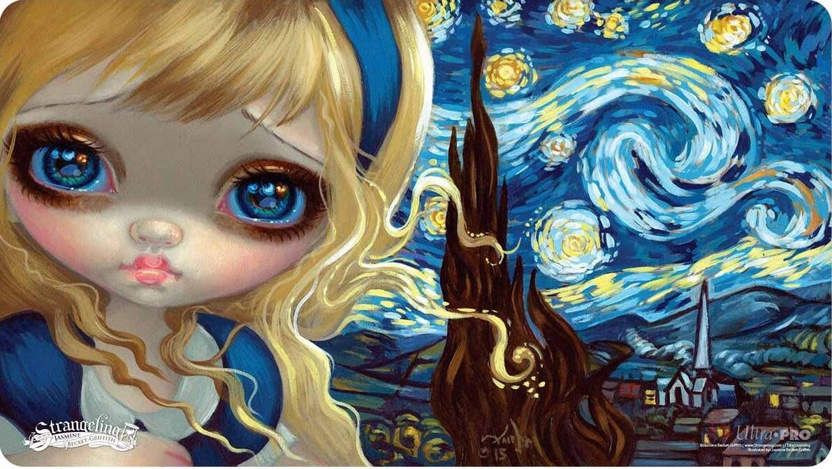 Image for Ultra PRO: Strangeling - Jasmine Becket-Griffith Playmat - Starry Night - Playmats