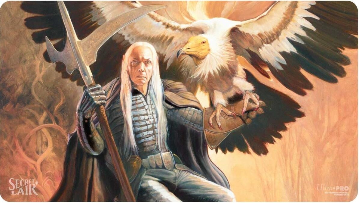Image for Secret Lair 2024 Julie Bell - Elves of Deep Shadow Standard Gaming Playmat for Magic: The Gathering - Playmats