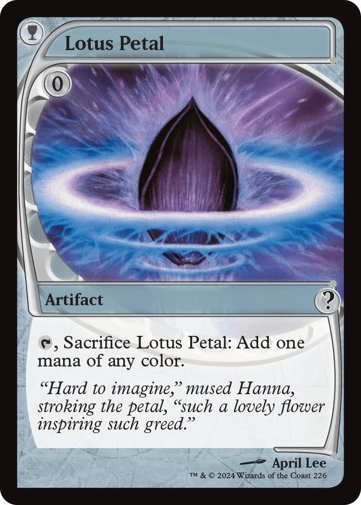 Lotus Petal (Future Sight) (226) (Mystery Booster 2)