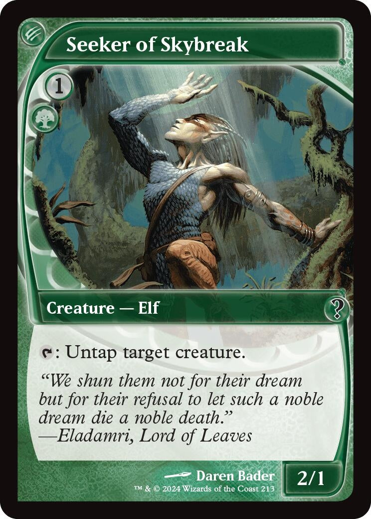 Seeker of Skybreak (Future Sight) (213) (Mystery Booster 2)