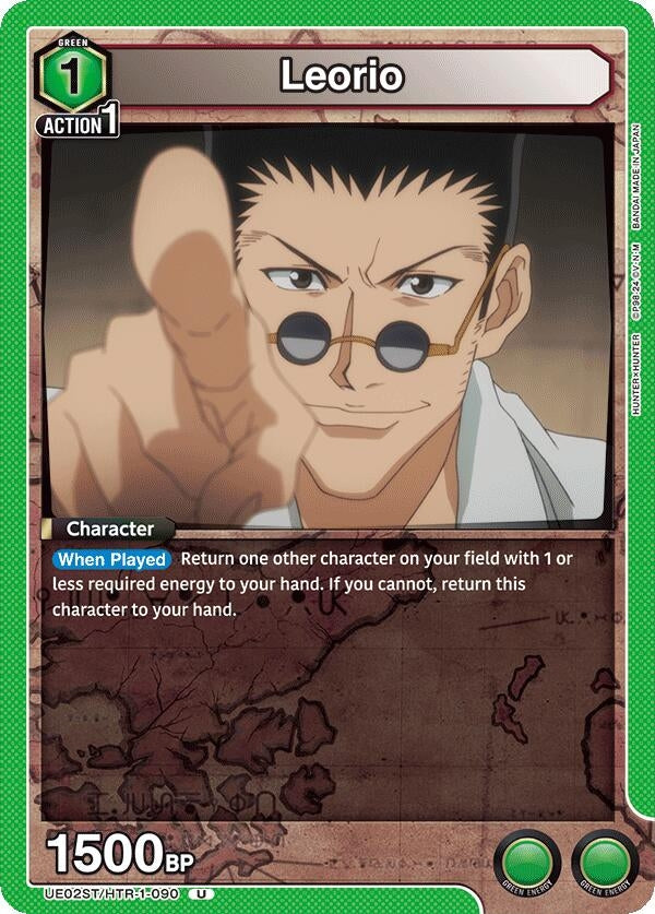 Image for Leorio (090) (UE02ST/HTR-1-090) (UE02ST: HUNTER X HUNTER Starter Deck) (UE02ST) - Union Arena