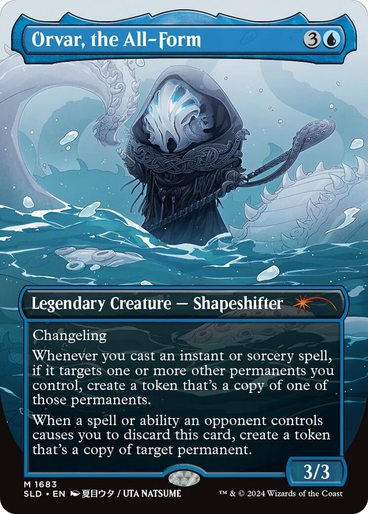 Orvar, the All-Form (Rainbow Foil) (1683) (Secret Lair Drop Series)